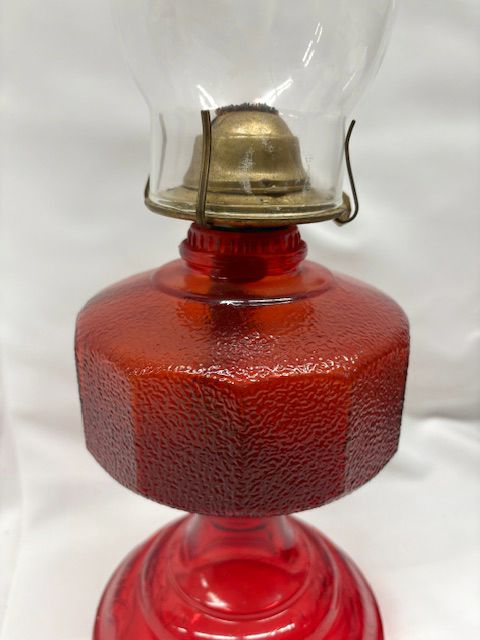 Glass Oil Lamp