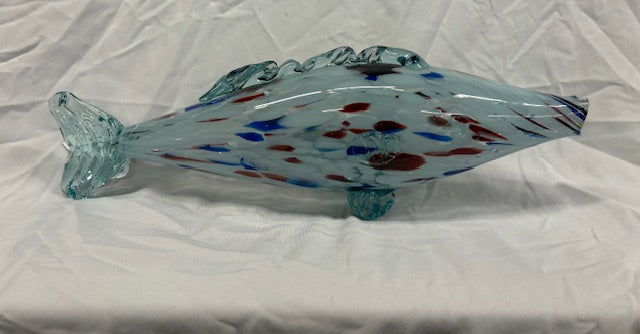 Murano Medium Hand Blown Glass Fish
