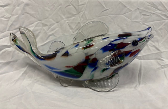 Murano Hand-Blown Glass Fish