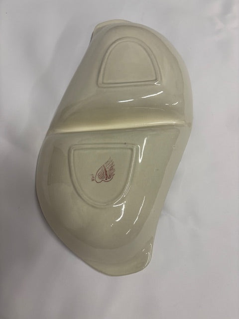 Red Wing Divided Bowl