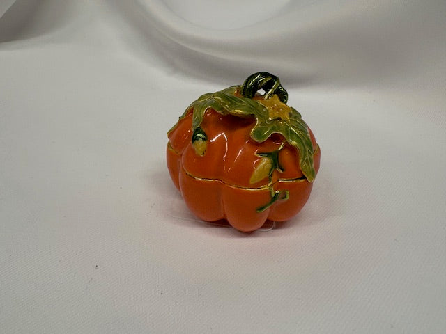 Pumpkin Shaped Trinket Box