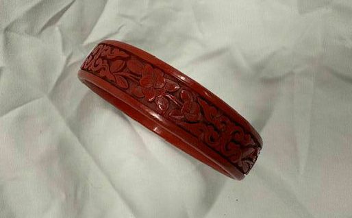 Vintage Cinnabar Bracelet