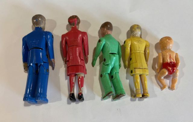 Vintage Renwal Dollhouse People