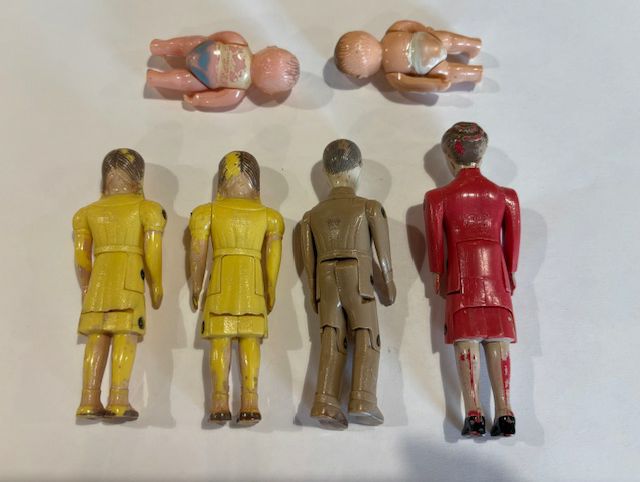 Vintage Renwal Dollhouse People