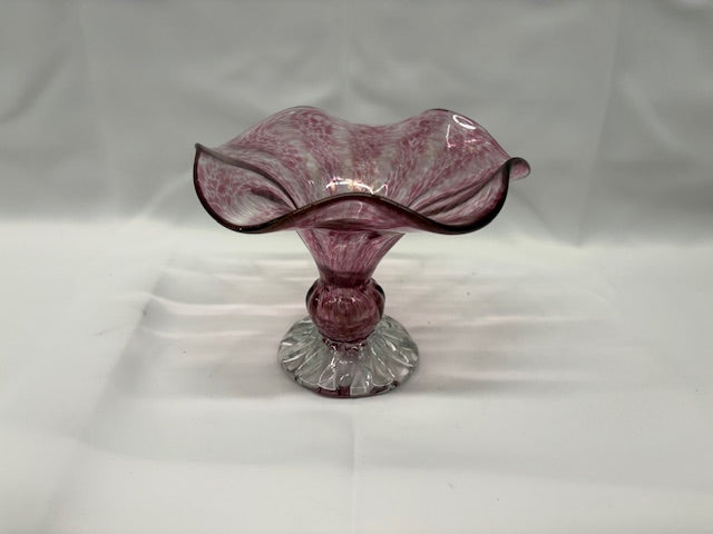 Cranberry Glass Vase