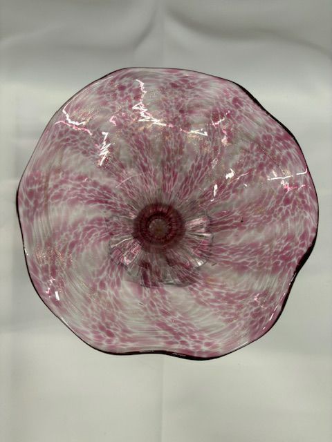 Cranberry Glass Vase