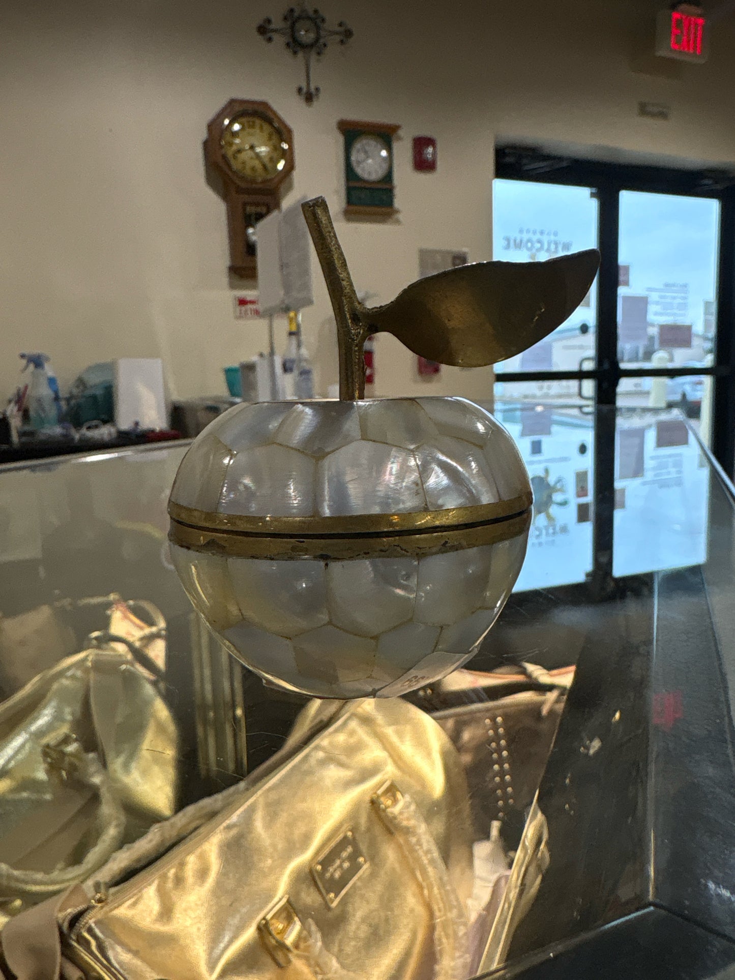 Mother of Pearl Trinket Box