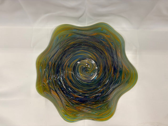 End Of Day Glass Bowl