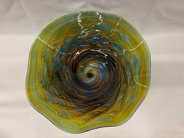 End Of Day Glass Bowl