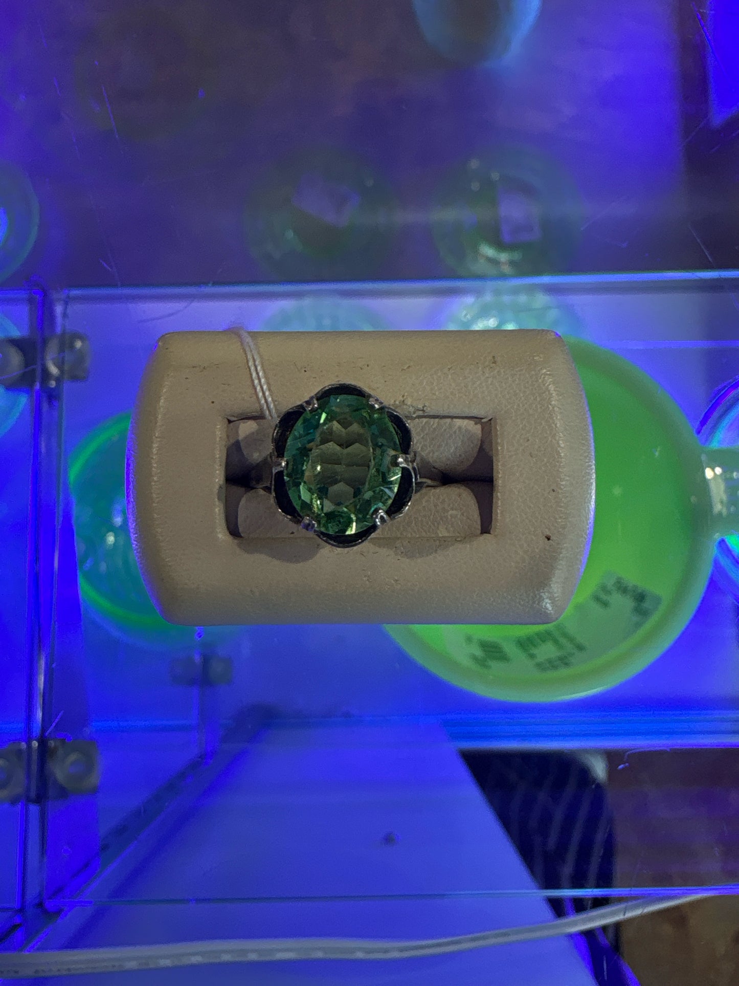 Sterling Silver Uranium Ring