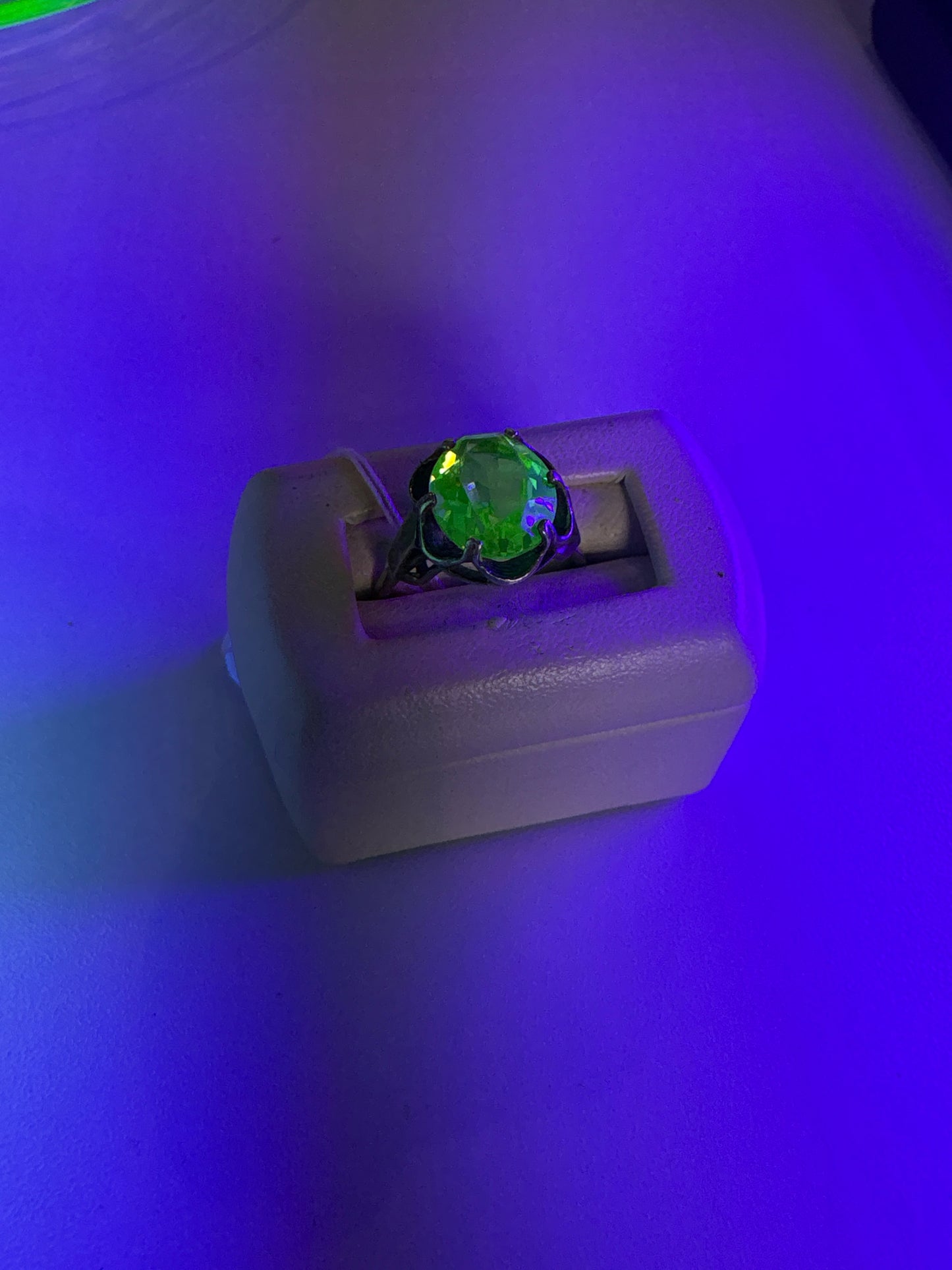 Sterling Silver Uranium Ring