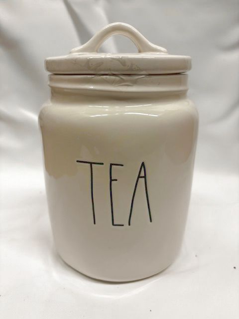 Rae Dunn Tea Canister