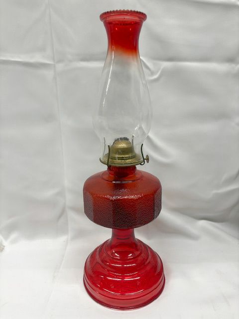 Glass Oil Lamp