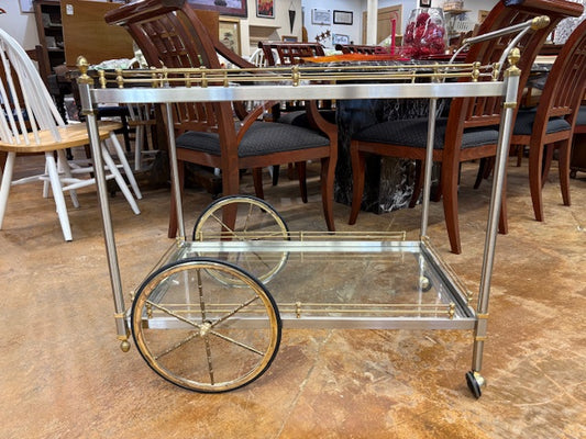 Brass Bar Cart