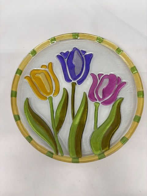 Lori Siebert Size Medium Multi-Color Glassware