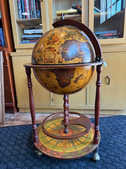 1970 Terrestrial Celestial Globe Bar