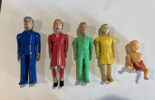 Vintage Renwal Dollhouse People