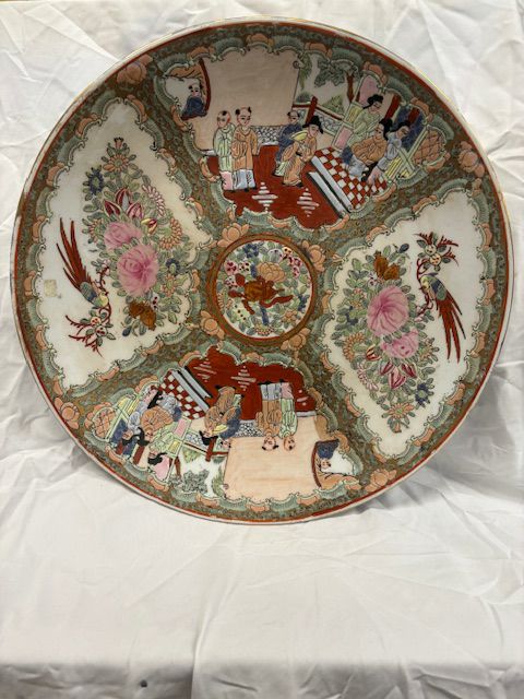 Famille Rose Plate